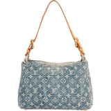 Louis Vuitton Denim Monogram Baggy PM Shoulder Bag