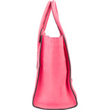 Céline Pink Drummed Calfskin Luggage Handbag