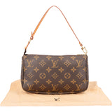 Louis Vuitton Canvas Monogram Pochette Accessoire Handbag