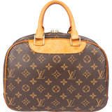 Louis Vuitton Canvas Monogram Trouville Handbag
