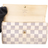 Louis Vuitton Damier Azur Monogram Sarah Wallet