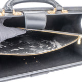 Louis Vuitton Noir Epi Leather Serviette Business Handbag