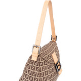 Fendi FF Monogram baguette Buckle Shoulder bag