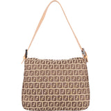 Fendi FF Monogram baguette Buckle Shoulder bag