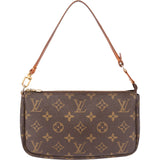 Louis Vuitton Canvas Monogram Pochette Accessoire Handbag