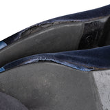 Chanel Blue Satin Ballerinas (36 1/2)