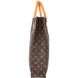 Louis Vuitton Canvas Monogram Sac Plat Handbag