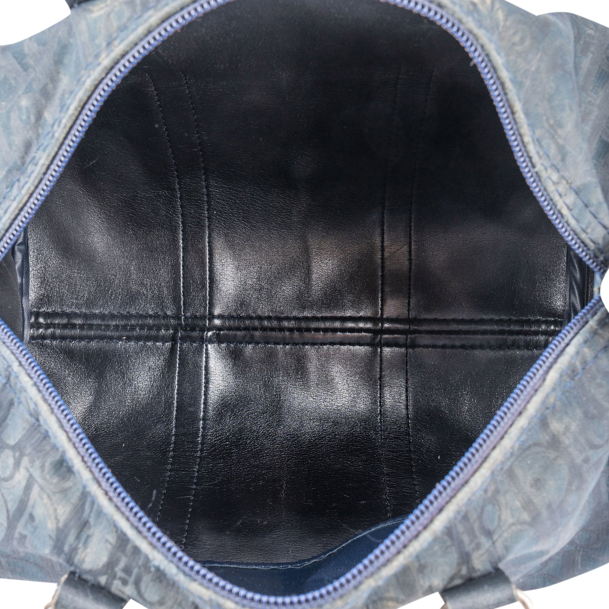 Christian Dior Satin Trotter Monogram Boston 30 Handbag - vintageandkickz