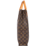 Louis Vuitton Canvas Monogram Sac Plat Handbag