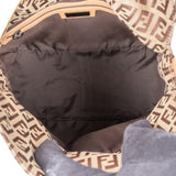 Fendi FF Monogram baguette Buckle Shoulder bag