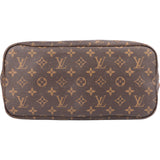 Louis Vuitton Canvas Monogram Neverfull MM Shopper Handbag