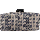 Fendi FF Monogram Baguette Buckle Shoulder Bag