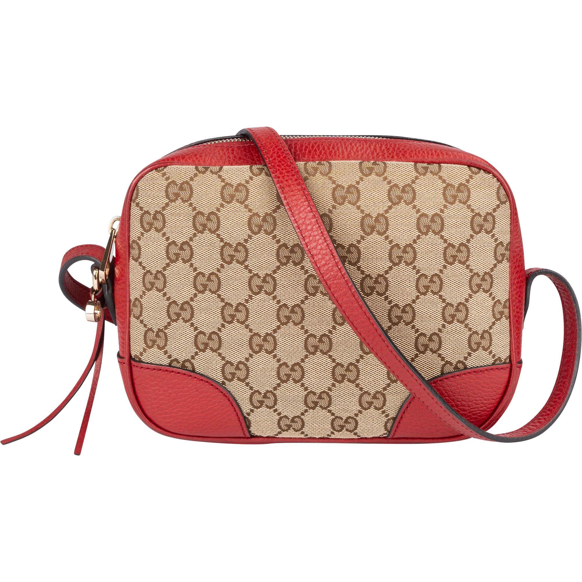 Gucci GG Monogram Bree Crossbody Bag - vintageandkickz