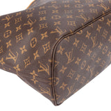 Louis Vuitton Canvas Monogram Neverfull MM Shopper Handbag