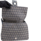 Fendi FF Monogram Baguette Buckle Shoulder Bag