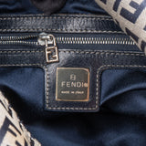 Fendi FF Monogram Baguette Buckle Shoulder Bag