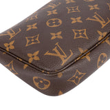 Louis Vuitton Canvas Monogram Pochette Accessoire Handbag