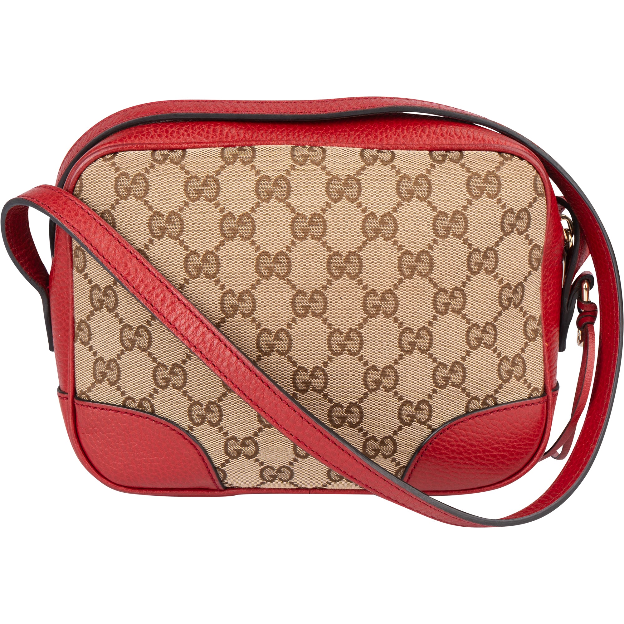 Gucci GG Monogram Bree Crossbody Bag - vintageandkickz