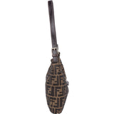 Fendi FF Monogram Baguette Buckle Shoulder Bag