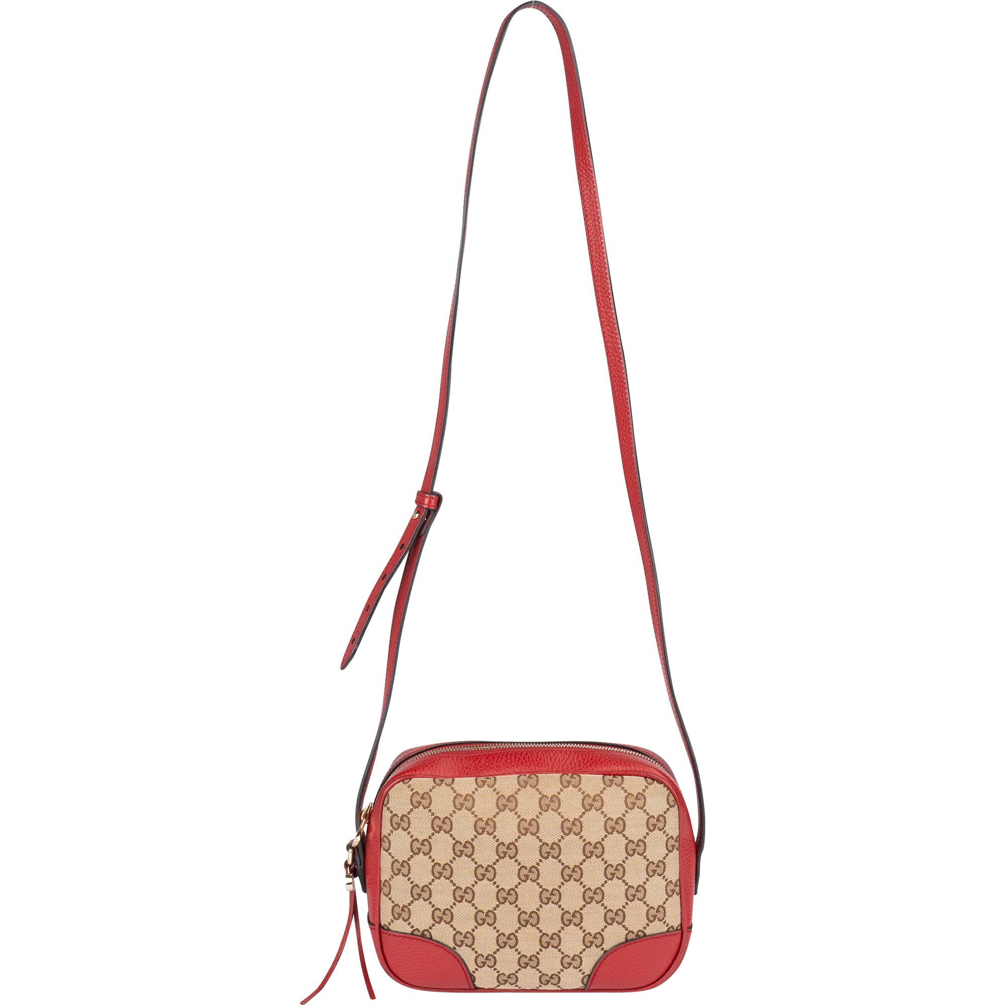 Gucci GG Monogram Bree Crossbody Bag - vintageandkickz
