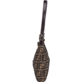 Fendi FF Monogram Baguette Buckle Shoulder Bag