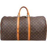 Louis Vuitton Canvas Monogram Keepall 55
