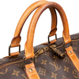 Louis Vuitton Canvas Monogram Keepall 55