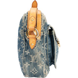 Louis Vuitton Denim Monogram Baggy Camera Crossbody Bag