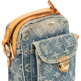 Louis Vuitton Denim Monogram Baggy Camera Crossbody Bag