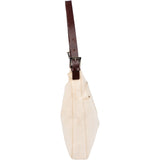 Fendi Classic Cotton Limited Baguette Buckle Shoulder Bag