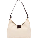 Fendi Classic Cotton Limited Baguette Buckle Shoulder Bag