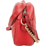 Gucci Quilted Leather Marmont GG Crossbody Bag