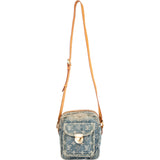 Louis Vuitton Denim Monogram Baggy Camera Crossbody Bag