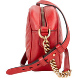 Gucci Quilted Leather Marmont GG Crossbody Bag