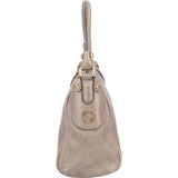 Gucci Leather GG Monogram Hobo Shoulder Bag