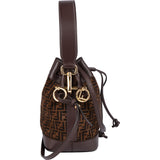Fendi FF Monogram Mini Zucca Bucket Crossbody Bag