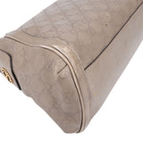 Gucci Leather GG Monogram Hobo Shoulder Bag