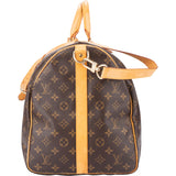 Louis Vuitton Canvas Monogram Keepall 55 Bandouliere