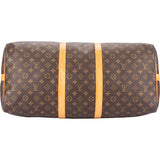 Louis Vuitton Canvas Monogram Keepall 55 Bandouliere