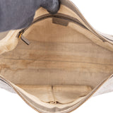 Gucci Leather GG Monogram Hobo Shoulder Bag