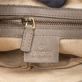 Gucci Leather GG Monogram Hobo Shoulder Bag