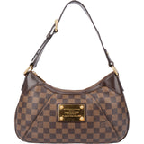 Louis Vuitton Damier Ebene Monogram Thames PM Shoulder Bag