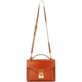 Louis Vuitton Cognac Epi Leather Monceau Handbag