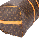 Louis Vuitton Canvas Monogram Keepall 55 Bandouliere