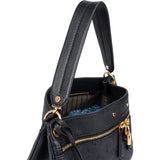 Louis Vuitton Bleu Leather Empreinte Monogram Spontini Handbag