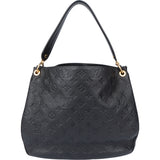 Louis Vuitton Bleu Leather Empreinte Monogram Spontini Handbag