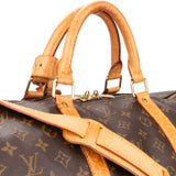 Louis Vuitton Canvas Monogram Keepall 60 Bandouliere