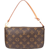 Louis Vuitton Canvas Monogram Pochette Accessoire Handbag