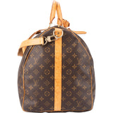 Louis Vuitton Canvas Monogram Keepall 60 Bandouliere