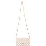 Louis Vuitton Monogram Damier Azur Canvas Pochette Felicie Crossbody Bag